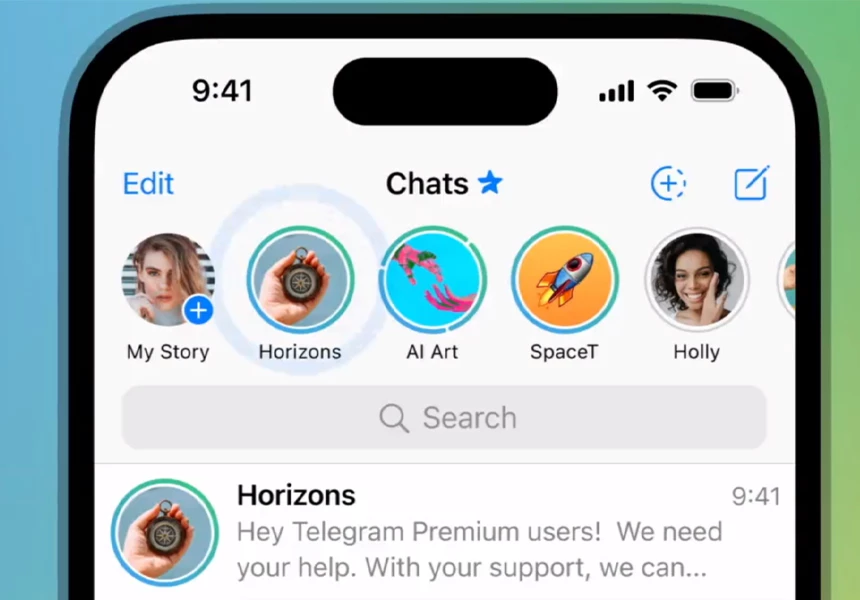 معرفی استوری تلگرام