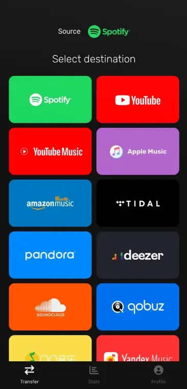 انتقال پلی لیست اسپاتیفای به اپل موزیک با برنامه Free Your Music - مرحله 2